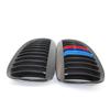 1 Pair Car Front Bumper Hood Kidney Grilles Replacement Grill For BMW 6-Series E63 E64 M6 2Door 630i 640i 650i 645ci