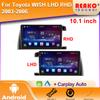 Android для Toyota WISH LHD RHD 2003-2006 Автомобильный плеер Радио Головное устройство Мультимедиа 2din Carplay Авто Навигация GPS DVD BT