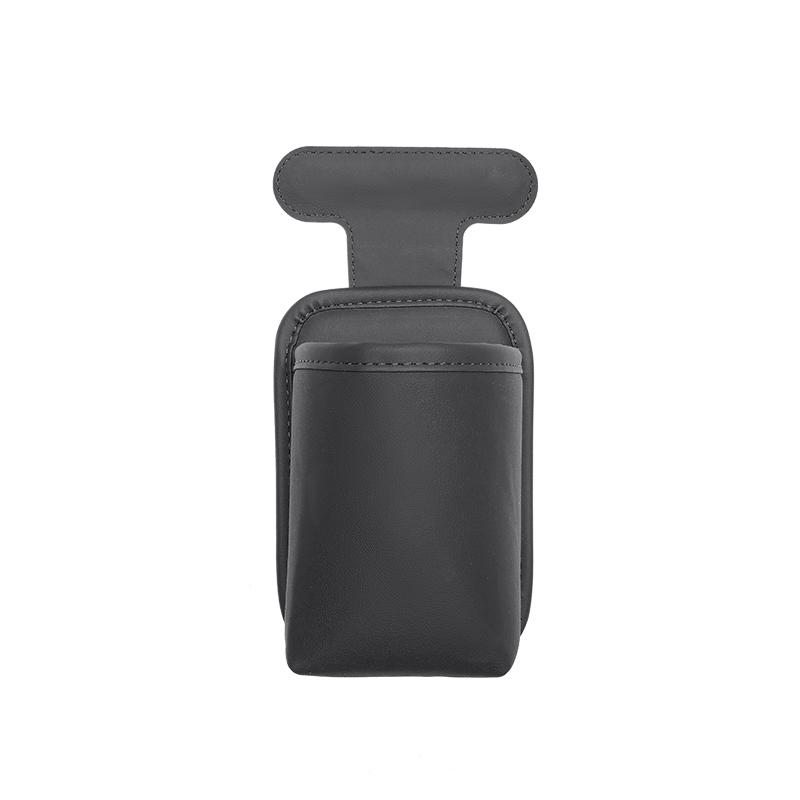 Universal Car Passenger Glove Box Storage Bag Dual-Use Cup Holder & Temporary Trash Hanging Organizer Car Storage Accessories