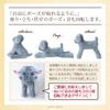 Ninian and Kino Realistic Toy Poodle Plush Dog and Freely Approximately 33cm Lifelike Pet (Gray Silver) - Poseable, Long,