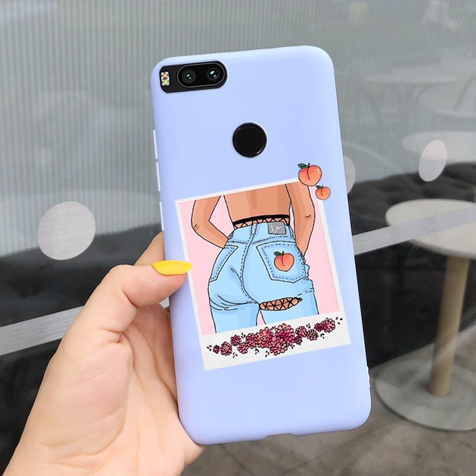 For Xiaomi Mi A1 5X Case New Butterfly Sunflower Patterns Soft Protector Bumper Cover For Xiomi Mi A1 MiA1 Mi5X Phone Cases 5.5"