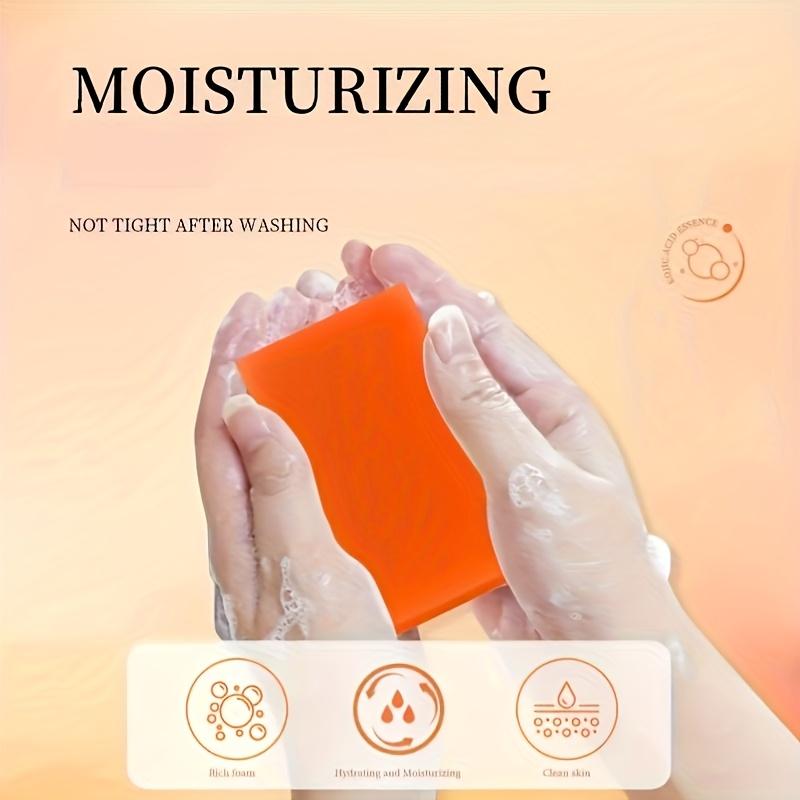 Handmade Papaya Soap with Tranexamic Acid, Facial and Body Brightening Soap