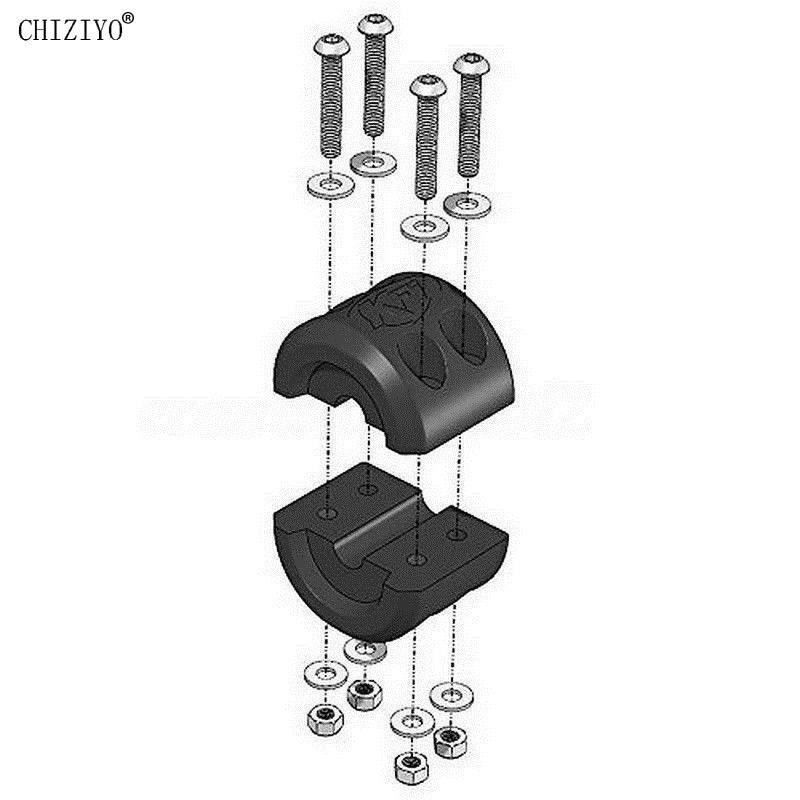 Черный фиксатор крюка троса лебедки для квадроцикла UTV фиксатор крюка троса лебедки резиновая подушка с гаечным ключом CHIZIYO