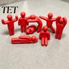 Multi Purpose Display Figures 8 Pcs Meccha Chameleon Figurines, 3D Printed Articulated Action Interactive Models Figures, DIY Blank Graffiti Painting