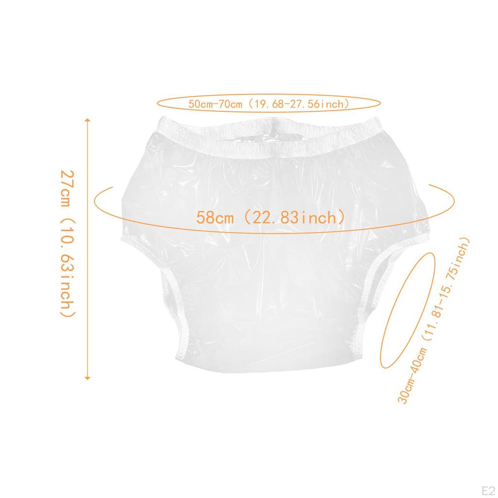 Взрослые тканевые подгузники-трусики для пляжа и длительных путешествий