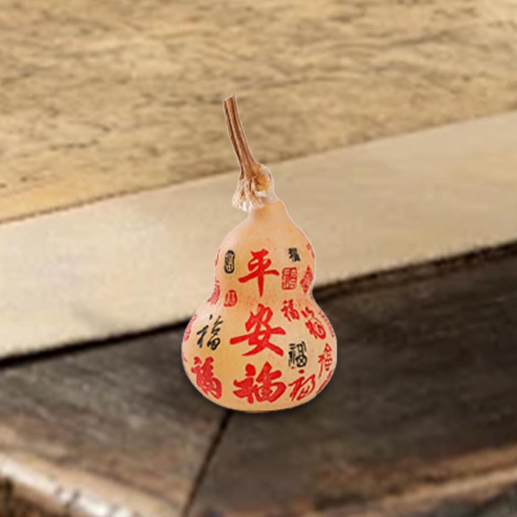 Gourd Figurine Desktop Centerpieces Adornment Ideal Gift Decorative Chinese Crafts Fengshui