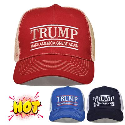 Бейсболка Трампа, модная спортивная шапка, сделай Америку снова великой, велосипедные шапки, дышащая 3D-вышитая шапка для мужчин и женщин