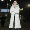 Women Winter Hooded Warm Coat Slim Cotton Padded Basic Jacket Female Long Outwear