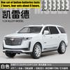 1:24 Cadillac Escalade 5th V Off Road SUV Alloy Metal Diecast Model Car Home Trendy & Desktop Display Ornament Birthday Gift Toy qngpa77