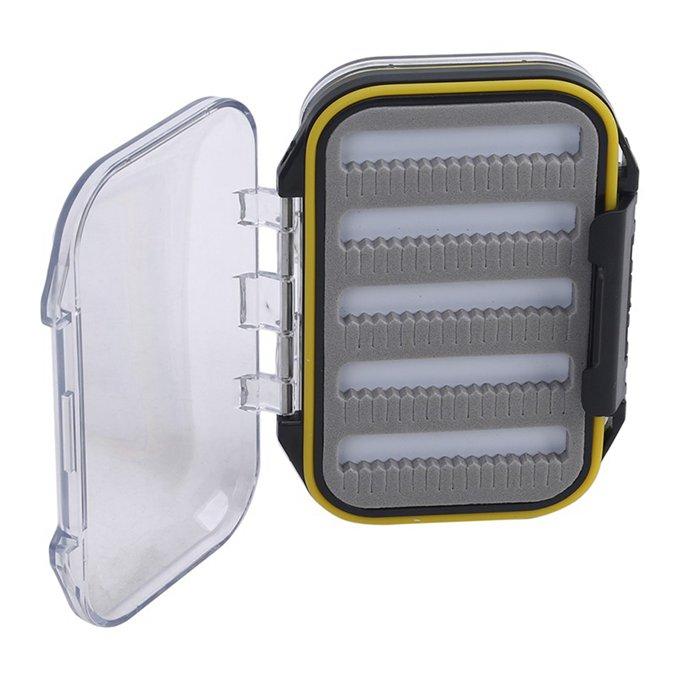 Двусторонний плавающий водный прочный рыболовный крючок, водонепроницаемая коробка для нахлыста, коробка для приманки, коробка для крючка для волос