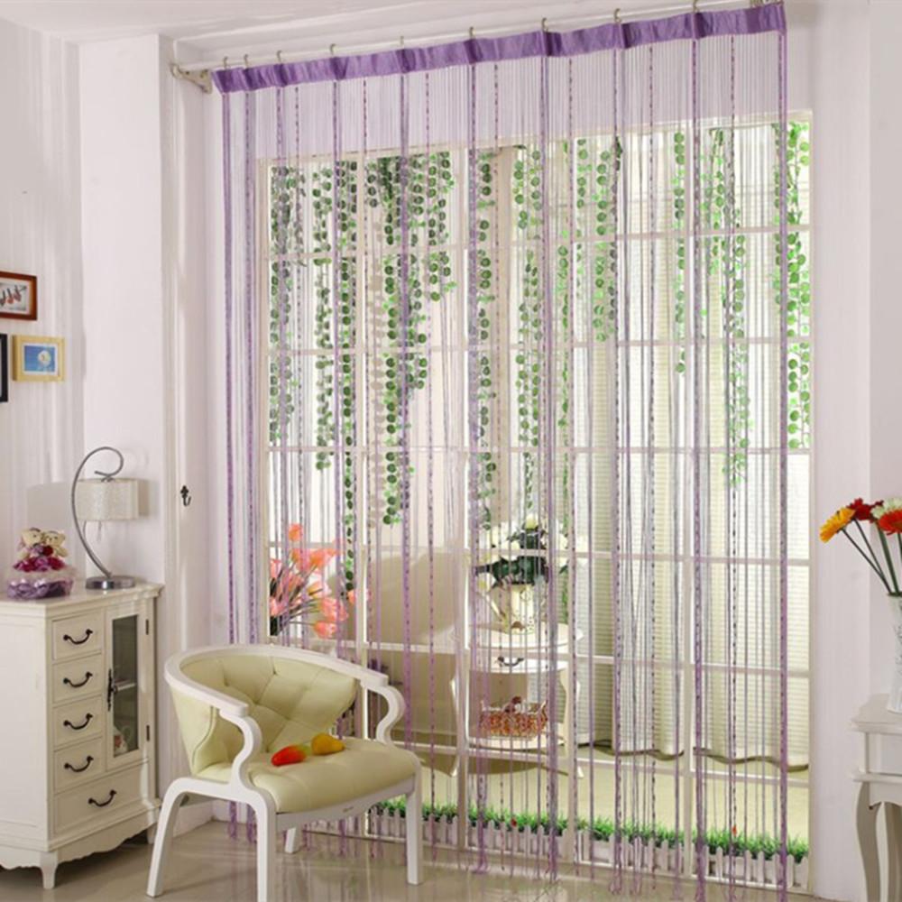 1Mx2M Декоративная цепочка из бусин Капля росы Дверная штора Оконная дверь Штора-разделитель комнаты