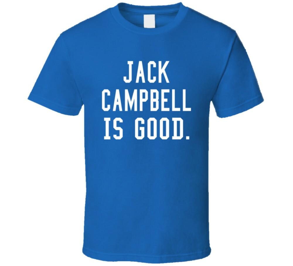 Футболка с надписью Jack Campbell Is Good