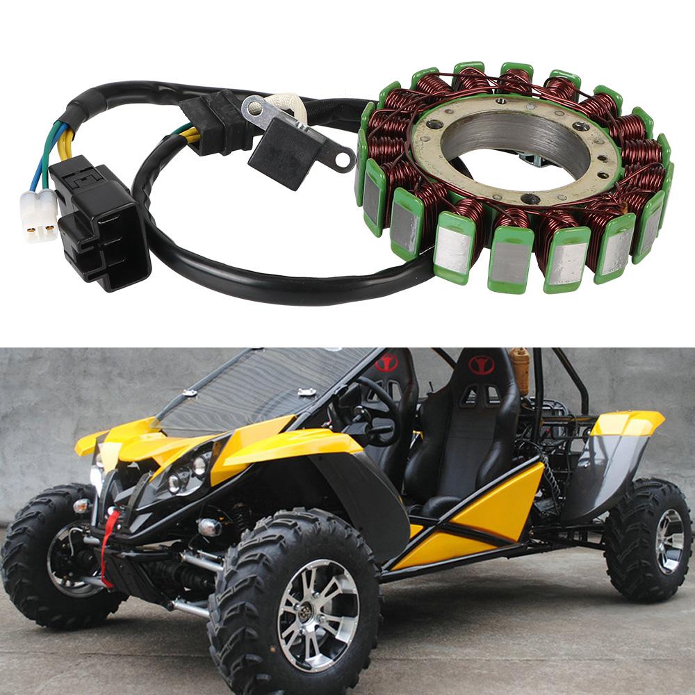 UTV ATV Ignition Magnetic Coil For CFMoto CF500 500cc X5 UFORCE 500 196S-B -C U6 X6 CF188 Motorcycle Generator Stator Coil Comp