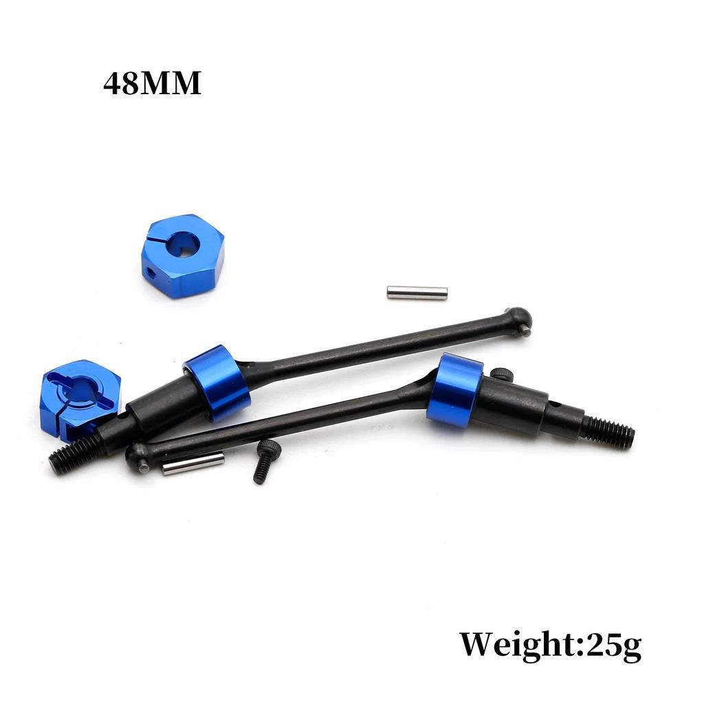 4pcs Metal Front and Rear Drive Shaft CVD Driveshaft for Arrma 1/18 Granite Grom Typhon GROM RC Car Upgrade Parts Accessories
