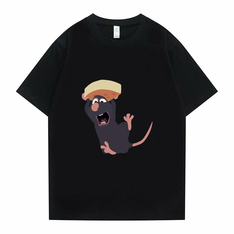 Im Afeaid Youve Your Last Tatouille Sir Tee Shirt Funny Mouse Graphic Tees Summer Unisex Women Cute Oversized Short Sleeve Tshirt
