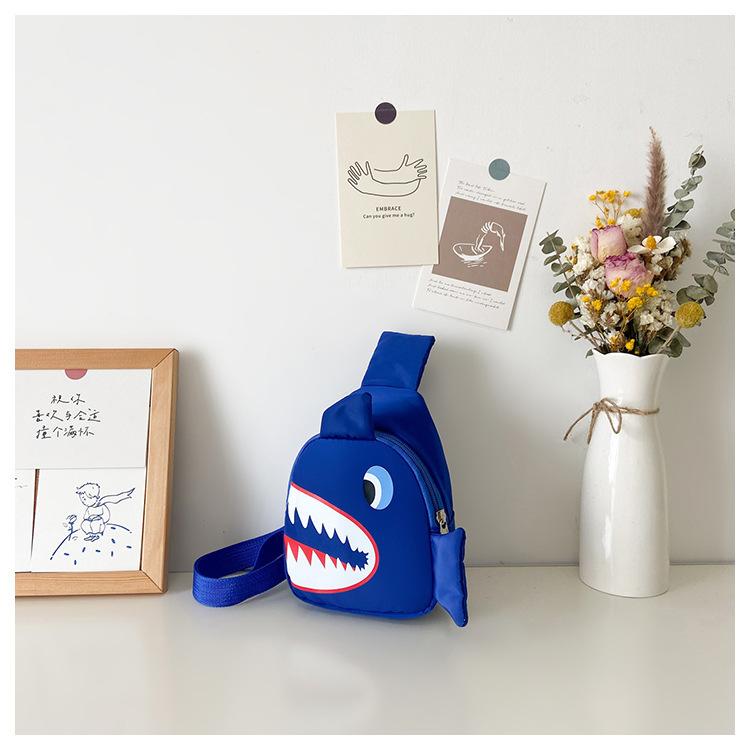 2024 новая корейская версия мультфильма детская нагрудная сумка для мальчиков красивая сумка через плечо модная детская сумка-мессенджер цельная доставка