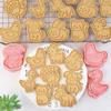 8Pcs Biscuit Mold Cookie Cutters Stamp Press Fondant Sugar Craft Baking Tools