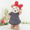 Cushu Cush Duffy Shellie May Plush Dress Up Costume Navy Border Dress Ribbon Set 2 Piece CDS270S