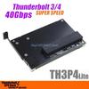 R6FF Портативный TH3P4 Lite GPU Док-станция Совместимый с Thunderbolt 3/4 40 Гбит/с DC-Питание