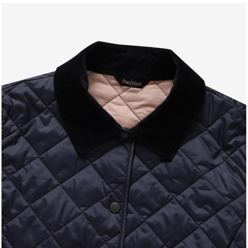 Женская куртка Barbour Lqu1012 Ny71 Devron с ромбовидной стежкой