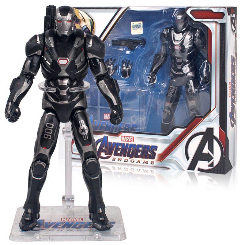 Мстители 4 Капитан Америка Подвижная ПВХ Фигурка с Подставкой Коробка для Коллекционеров