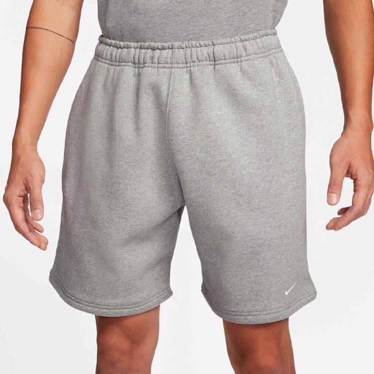 Nike Повседневные шорты Solo Swoosh Унисекс Серые DV3056-063