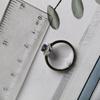 Серебряное кольцо с сапфиром nano 0.588ct, вес изделия 2,24 гр (2188957)
