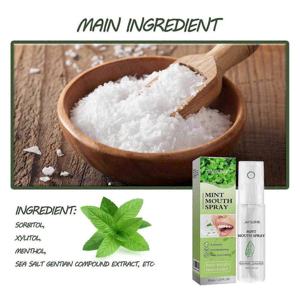 Mouth Fresh Spray For Bad Breath Freshener Minty