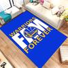 Golden State Warriors (1) Rug Suitable For Living Rooms Bedrooms Computer Rooms Dining Areas And Placement Under Tables And Chairs Also An Ideal Choic