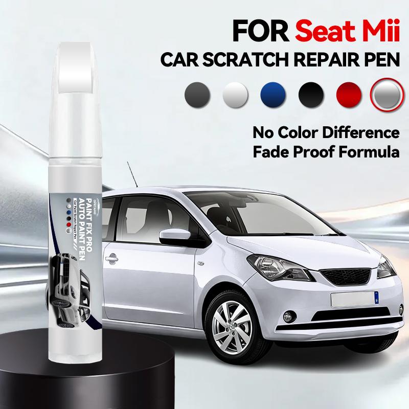 Vehicle for Exclusive Use For Seat Mini 1990-2026 Paint Repair Pen Touch Up Scratch Remover DIY Auto Accessories Black White Sil