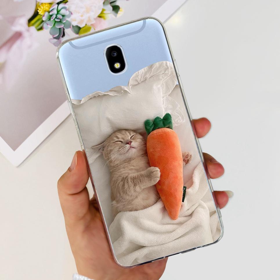 Для Samsung Galaxy J5 2017 2016 2015 Чехол Samsung J5 Prime Задняя крышка Мультяшный Крутой Стиль Животные Девочковый Мягкий ТПУ Силиконовый Бампер
