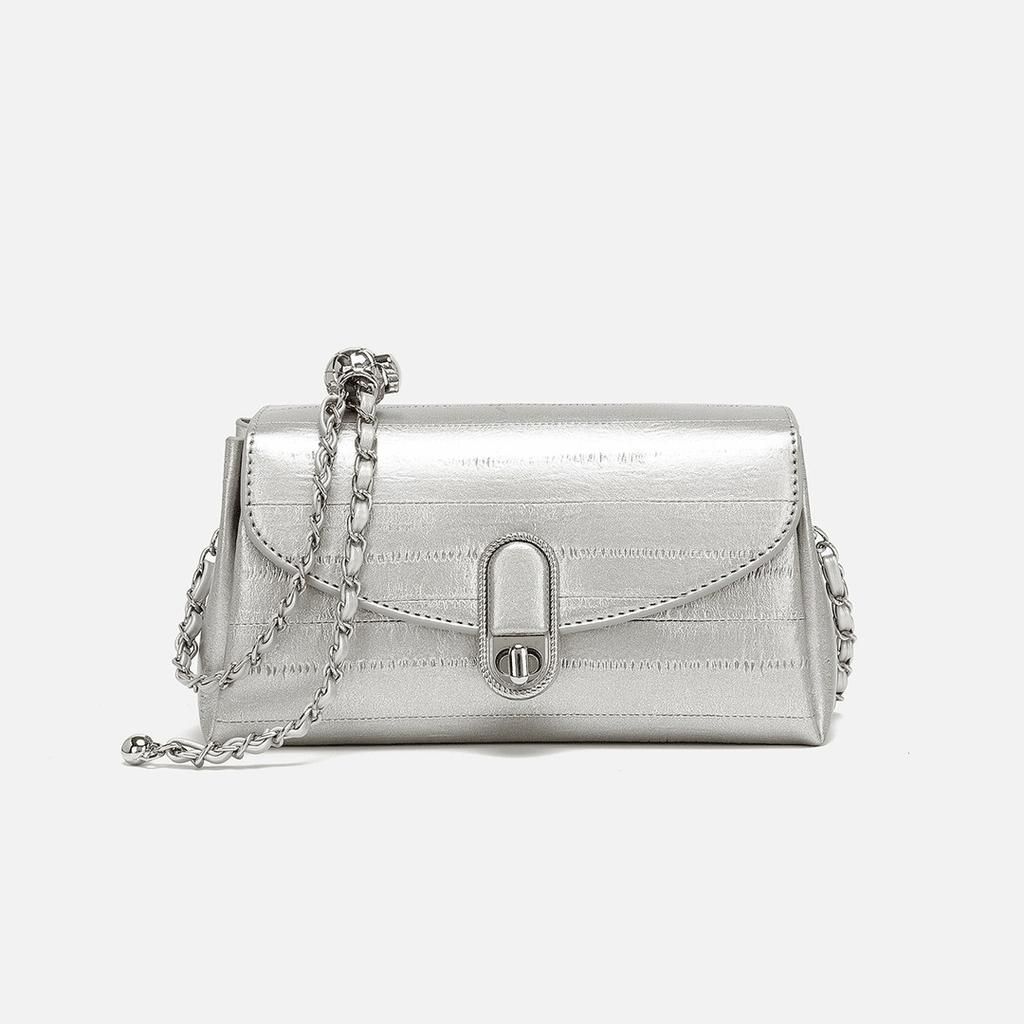 New Chinese Style Chain Bag for Women, Crossbody 2025 New Model, High-End Black Versatile Commuter Envelope Bag