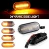 2 шт. Светодиодный боковой габаритный фонарь для VW Transporter T5/Multivan Caravelle Amarok Bora Golf3/4 Lupo Passat 3B Passat 3BG Polo 6N/6N2/9N