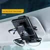 Portable Car Eyeglass Holder Storage Clip for Card Pen Sunglass Ticket Auto Interior Organize Car Sunglasses Holder