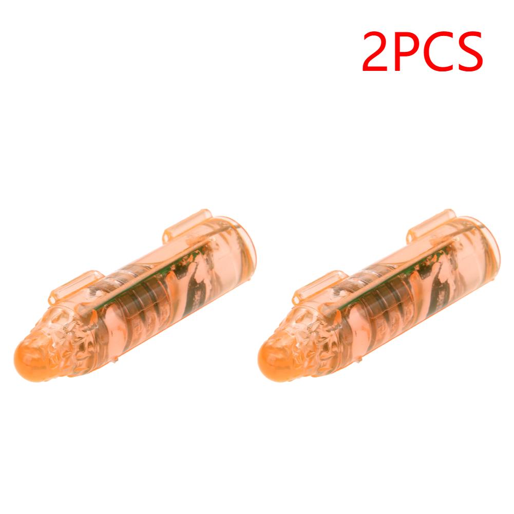 1-5PCS LED Attracting Fish Light Elongated Shape Fishing Lure Light Underwater Fishing Squid Fishing Bait Luminous Lures Tools