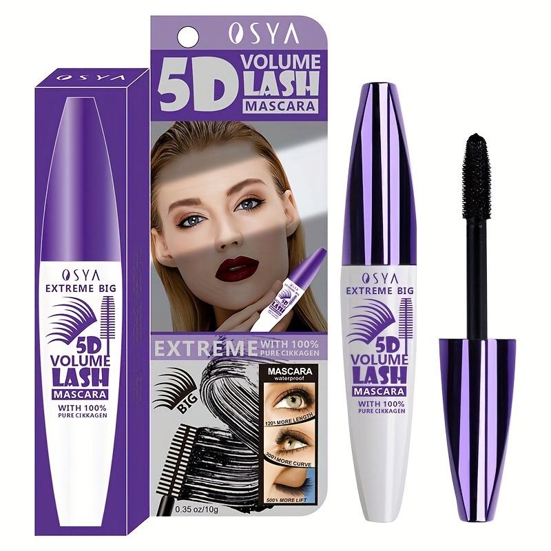 5D Curl & Volume Mascara Waterproof Smudge-Proof Formaldehyde-Free For Lush Long-Lasting Lashes
