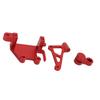 RC Servo Bracket Arm Set Professional Replacement Steering Gear Bracket Arm Set for LOSI Promoto MX 1 4 Electric