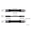Универсальный удлинительный кабель USB4 V2.0 Type C 80 Гбит/с Высокоскоростная передача данных Разрешение 8K И Быстрая зарядка