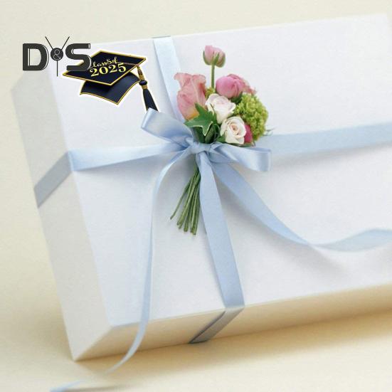 10/30/50 шт./упаковка выпускной сезон 2025 года наклейки с прочной клейкой основой мелованная бумага школьные наклейки для выпускников