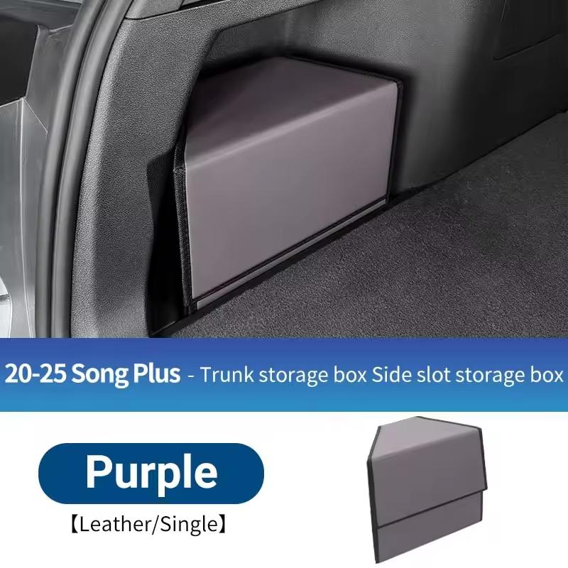 Складной ящик для хранения в багажник автомобиля для BYD Song Plus Seal U 2024 2025 Портативный многоцелевой органайзер Аксессуар
