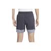 Nike Однотонные спортивные шорты прямого кроя Dri-FIT, мужские штаны Phantom-Iron DV0705-015