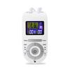 Portable Dual-Channel TENS&EMS Device Pulse Massager Muscle Stimulator Unit 12 Massage Modes 40