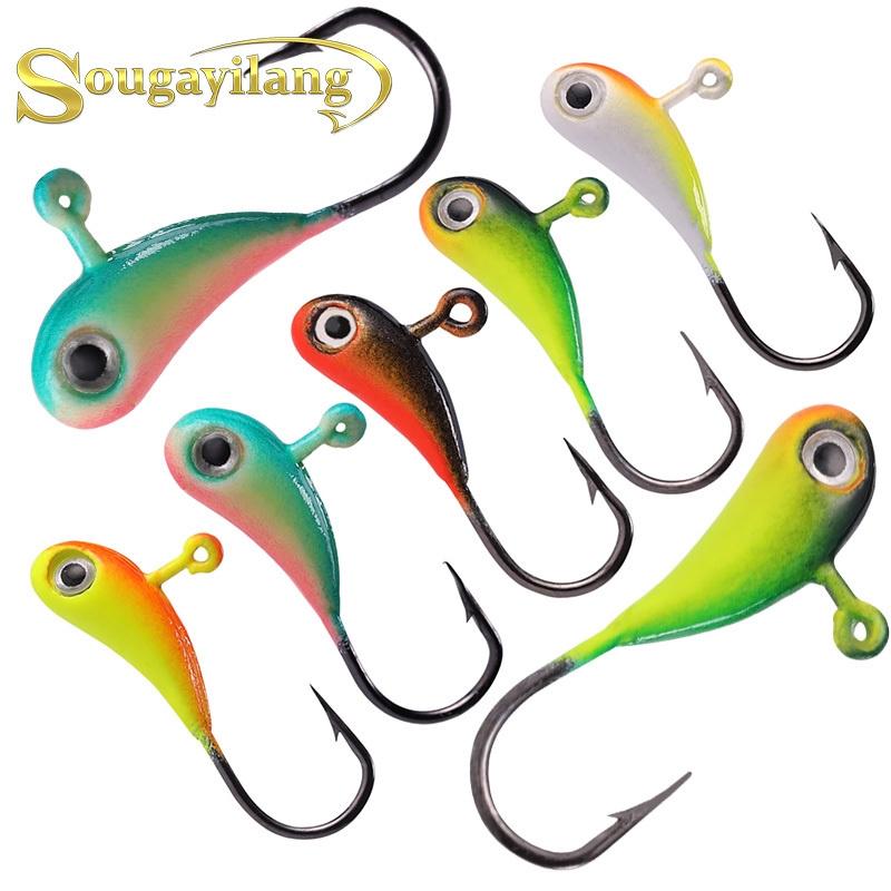 Крючки с приманками для зимней рыбалки,5 шт