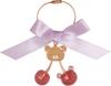 Rilakkuma Korikogu Jewel Cherry Keychain Chairoikoguma AB10202