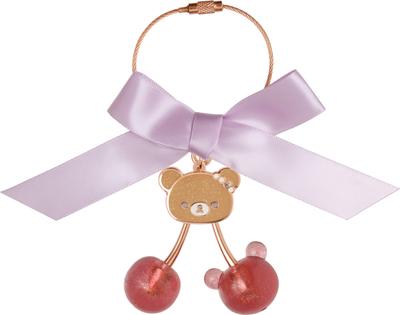 Брелок Rilakkuma Korikogu Jewel Cherry Chairoikoguma AB10202