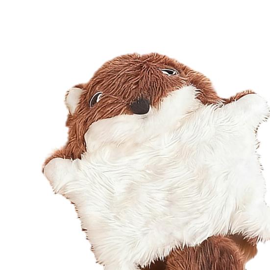 Плюшевая игрушка для кошек, милая форма белки-летяги, жевательная игрушка для кошек с шуршащей бумагой, мягкая интерактивная игрушка для игр, царапания и кусания, для домашних кошек и котят
