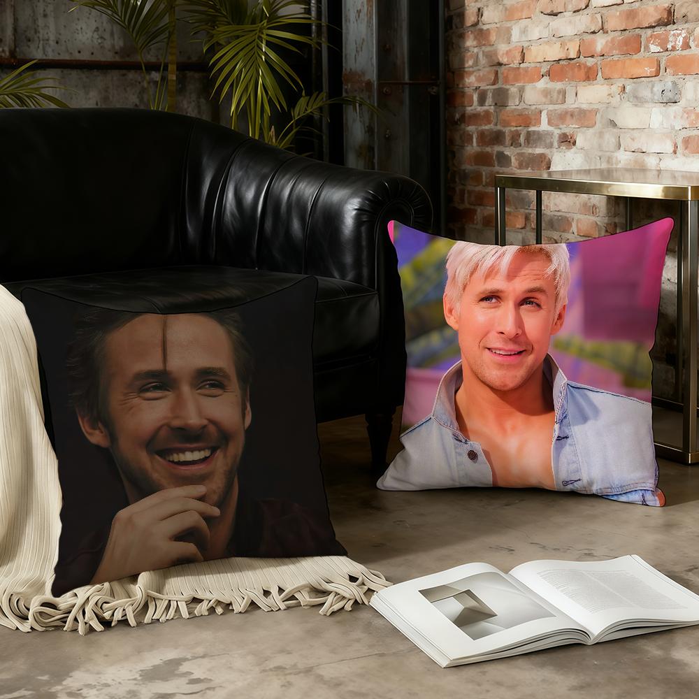 Наволочка с Райаном Гослингом для дома и офиса Удобная Нордическая простота Хит На молнии Наволочка