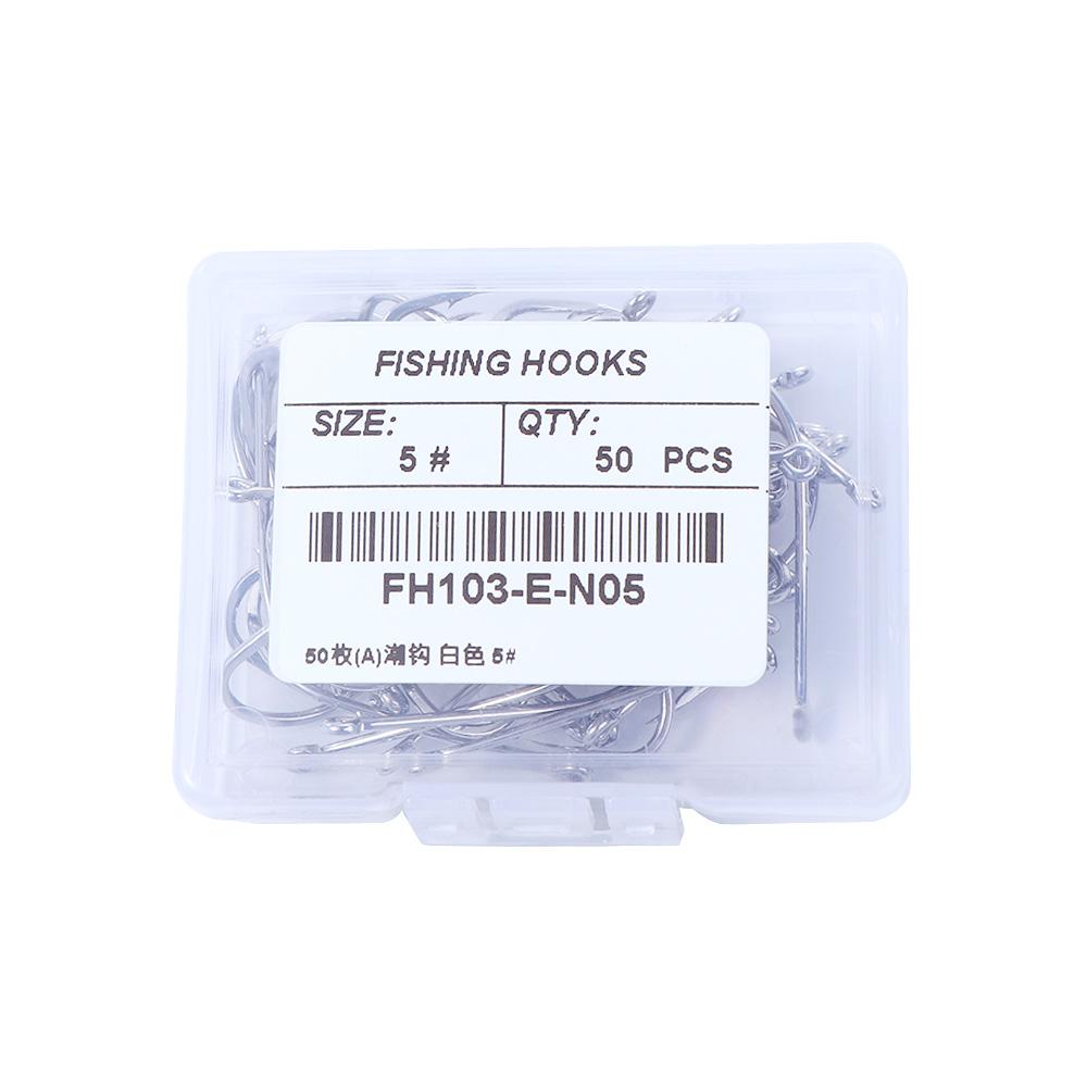 Accessories Sharp High Carbon Steel Barbed Fishhook Offset Narrow Bait Hook Long Shank Fishing Hook