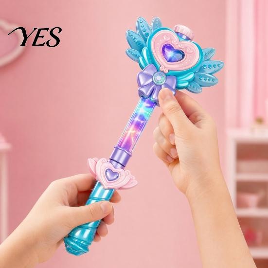 Garden Water Spray Toy Fairy Wand Shooter for Kids, Summer Sprayer Toy, Pull-out Type Sprinkler Outdoor Backyard Beach