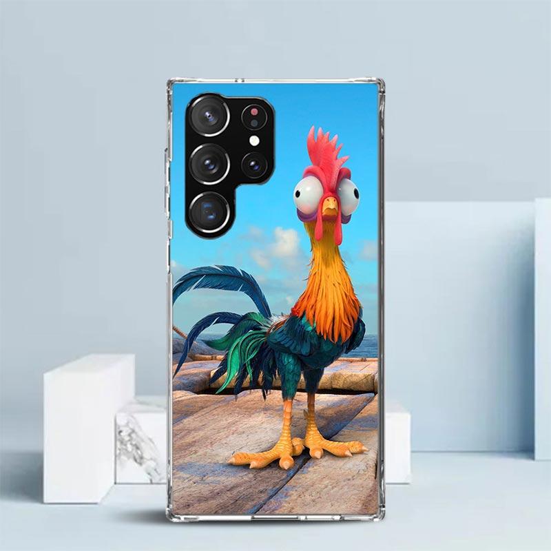 Chicken Hen Rooster Soft Cover for Samsung Galaxy S25 Edge S26 S24 S23 Ultra Phone Case S22 S21 Plus S20 FE Print Pattern Shell